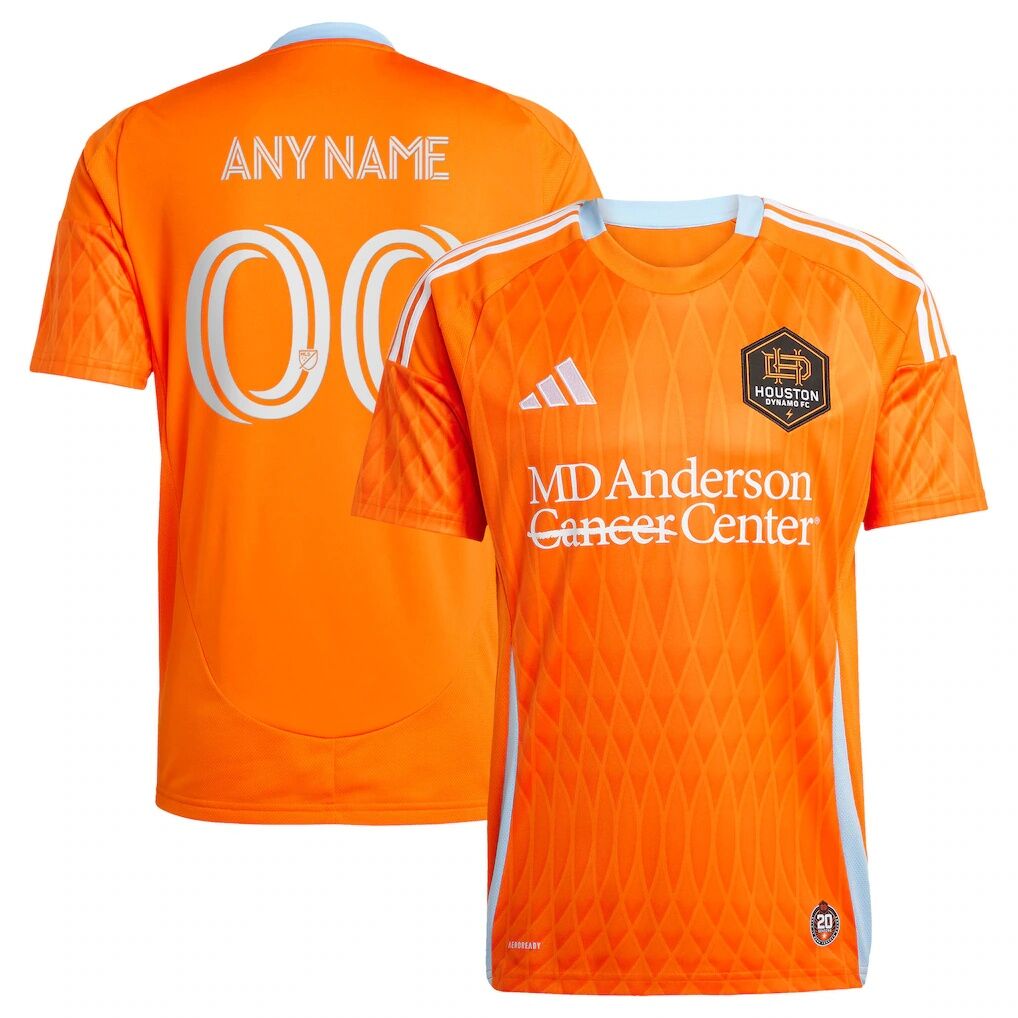 Houston Dynamo FC adidas 2025 Season 20 Replica Custom Jersey