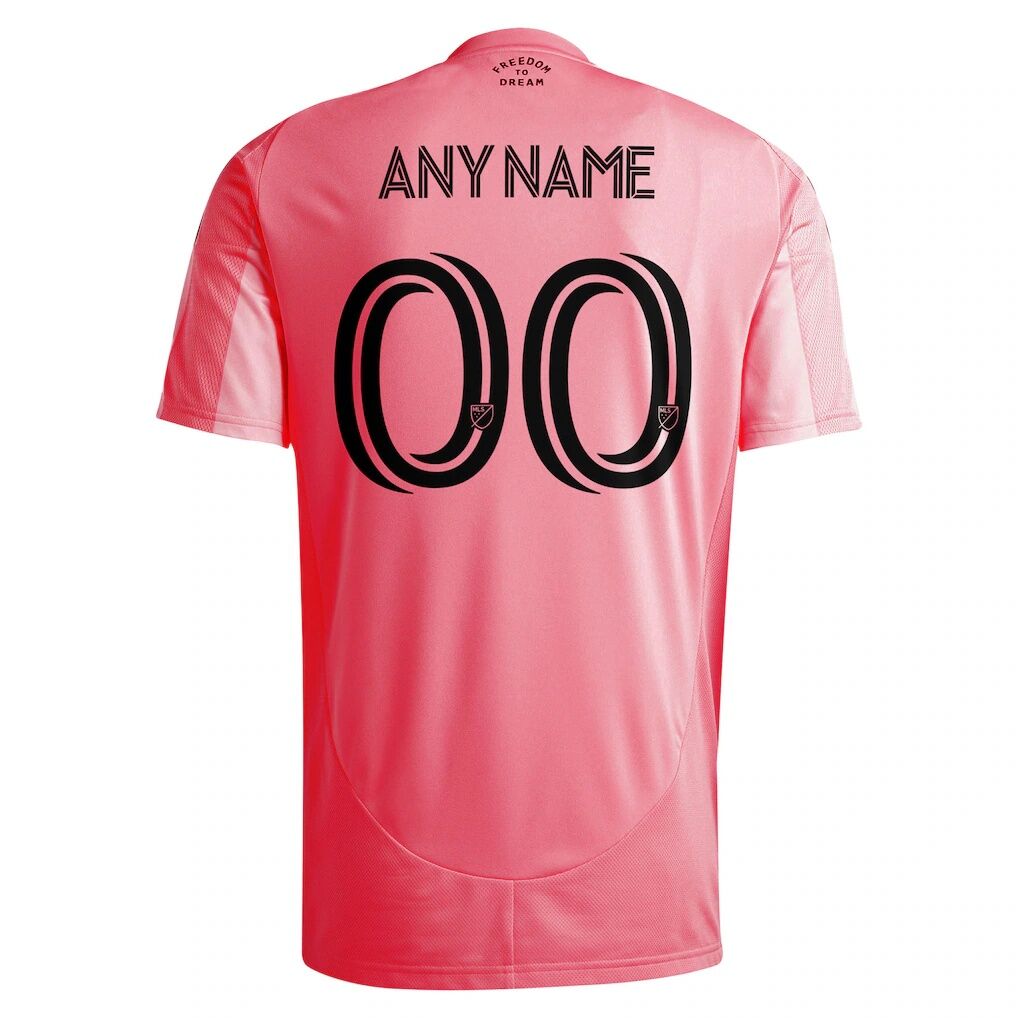 Inter Miami CF adidas 2025 Euforia Replica Custom Jersey - Light Pink