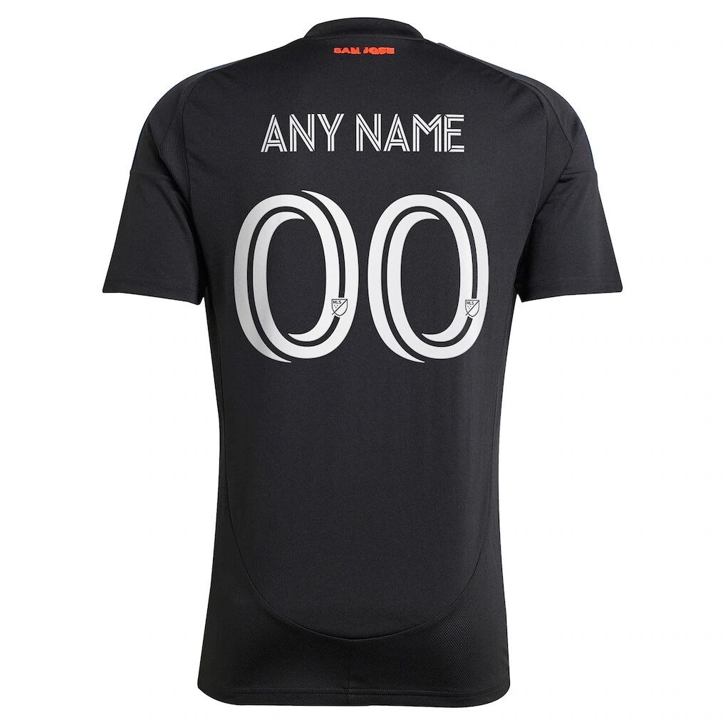 San Jose Earthquakes adidas 2025 Headliner Replica Custom Jersey