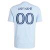 Sporting Kansas City adidas 2025 One KC Replica Custom Jersey - - Detail View