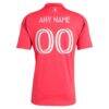 St. Louis City SC adidas 2025 Forever CITY Red Replica Custom Jersey - Red - Detail View