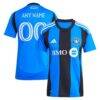 CF Montreal adidas Women's 2025 Montréal Original Replica Custom Jersey - Blue - Front View