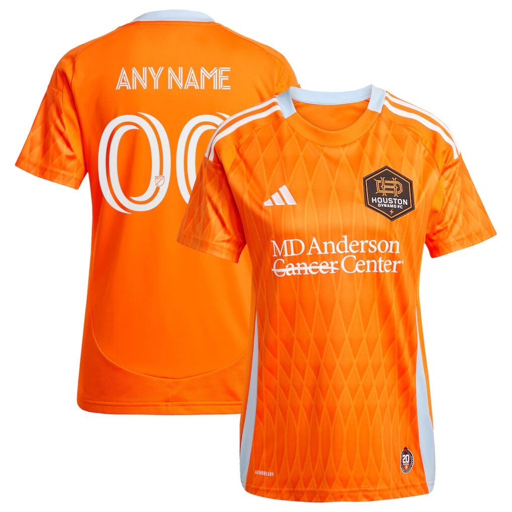 Houston Dynamo FC adidas Women's 2025 Season 20 Replica Custom Jersey