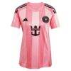 Inter Miami CF adidas Women's 2025 Euforia Replica Custom Jersey - Light Pink - Side View