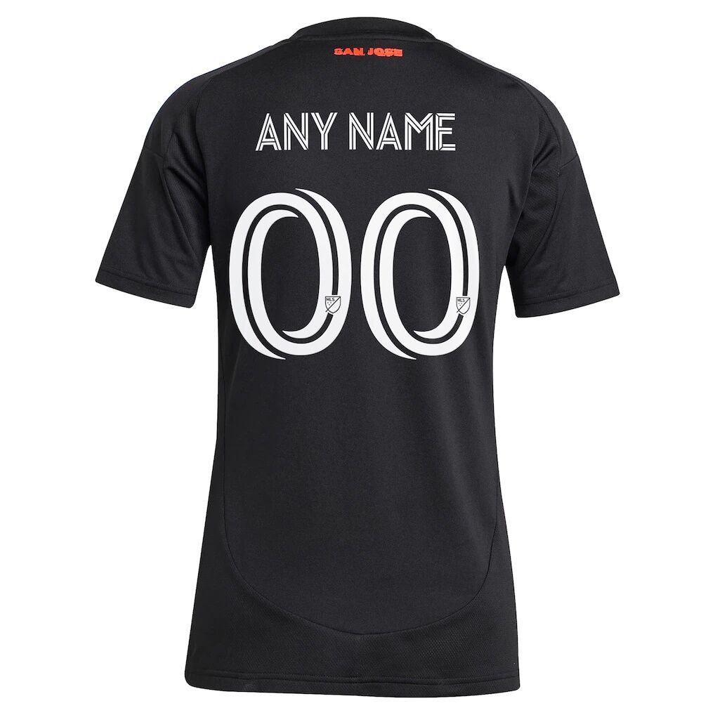 San Jose Earthquakes adidas Women's 2025 Headliner Replica Custom Jersey