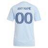 Sporting Kansas City adidas Women's 2025 One KC Replica Custom Jersey - - Detail View