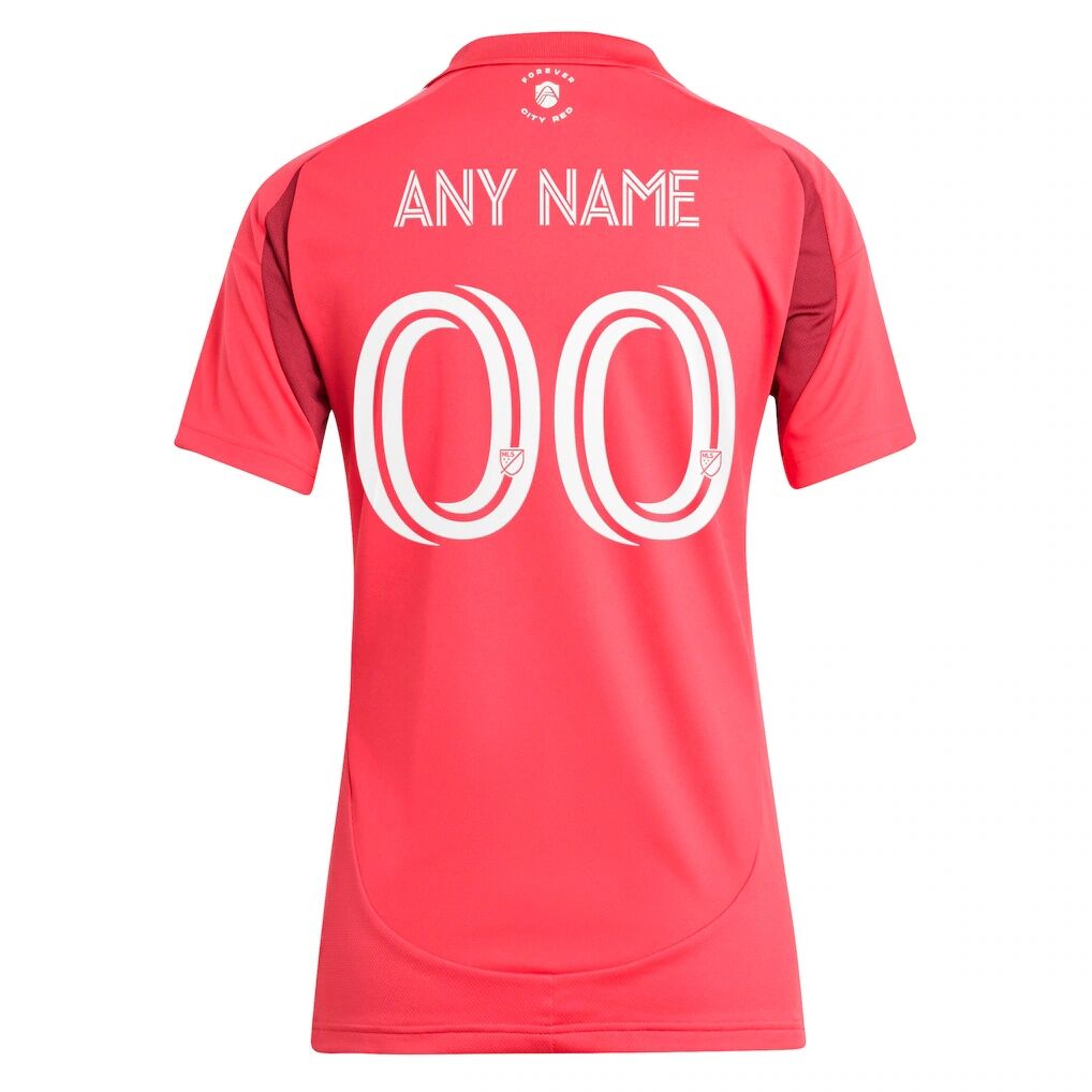St. Louis City SC adidas Women's 2025 Forever CITY Red Replica Custom Jersey