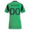 Austin FC adidas Youth 2025 The Heartbeat Kit Replica Custom Jersey - Green - Detail View