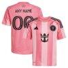 Inter Miami CF adidas Youth 2025 Euforia Replica Custom Jersey - - Front View
