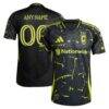 Columbus Crew adidas 2025 The Goosebumps Kit Authentic Custom Jersey - Black - Front View