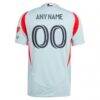 FC Dallas adidas 2025 The Inferno Kit Authentic Custom Jersey - - Detail View