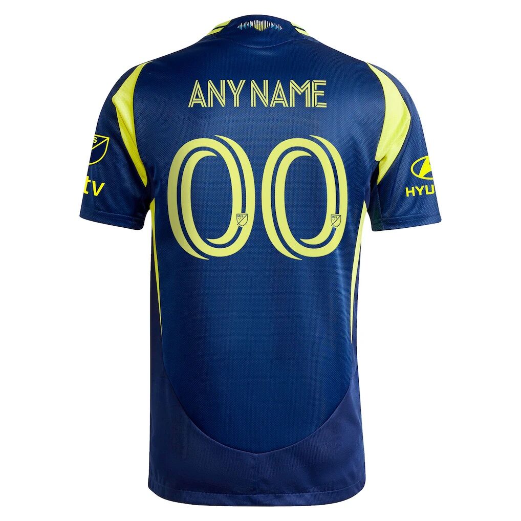 Nashville SC adidas 2025 The Heart Of Nashville Kit Authentic Custom Jersey