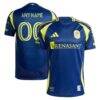 Nashville SC adidas 2025 The Heart Of Nashville Kit Authentic Custom Jersey - Navy - Front View