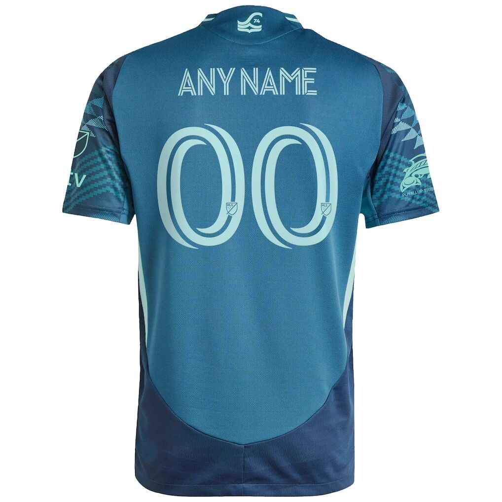 Seattle Sounders FC adidas 2025 The Salish Sea Kit Authentic Custom Jersey