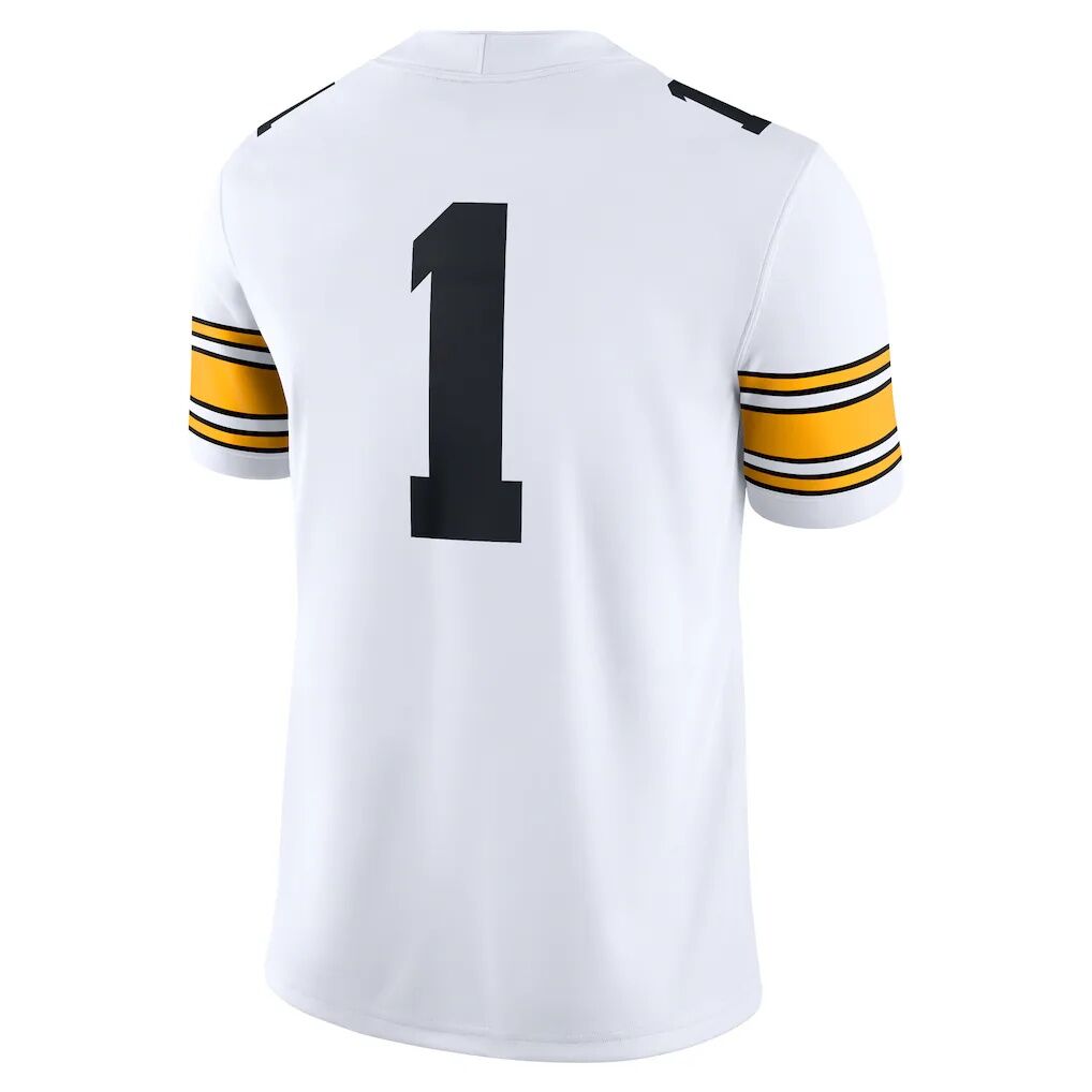 #1 Iowa Hawkeyes Nike Game Jersey