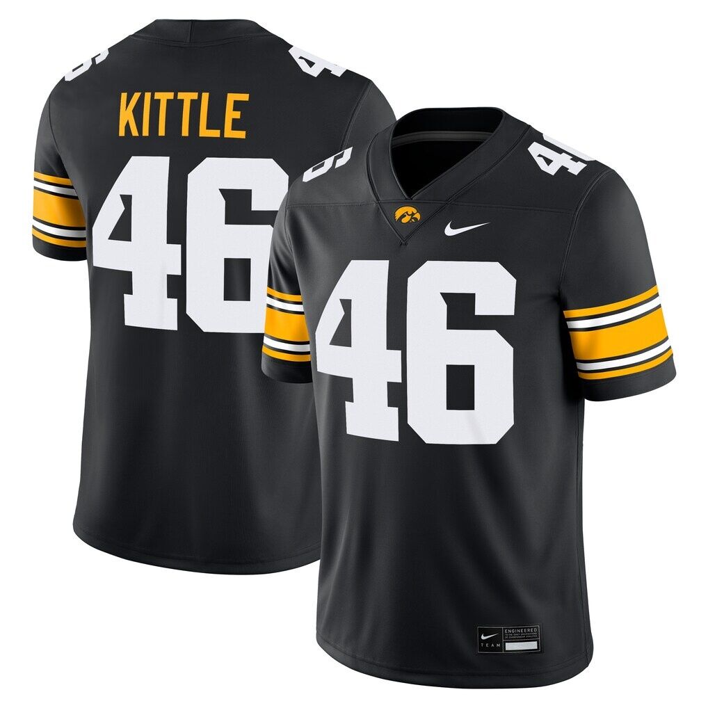 George Kittle #46 Iowa Hawkeyes Nike Alumni Player Game Jersey