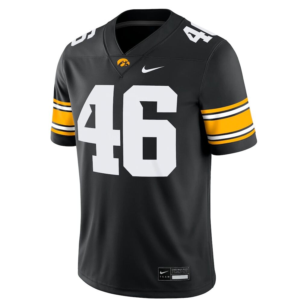 George Kittle #46 Iowa Hawkeyes Nike Alumni Player Game Jersey