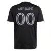 Charlotte FC adidas 2025 Fortress Kit Replica Custom Jersey - Black - Detail View