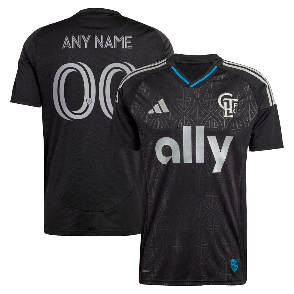 Charlotte FC adidas 2025 Fortress Kit Replica Custom Jersey