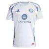 Chicago Fire adidas 2025 The Municipal Kit Replica Custom Jersey - - Side View
