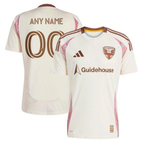 D.C. United adidas 2025 The Soul Kit Replica Custom Jersey - - Front View
