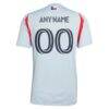 FC Dallas adidas 2025 The Inferno Kit Replica Custom Jersey - - Detail View
