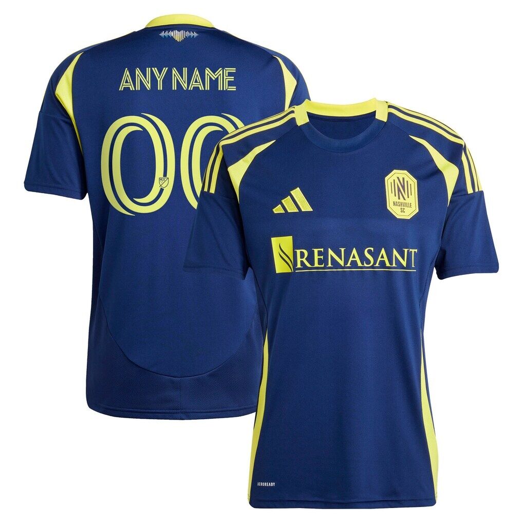 Nashville SC adidas 2025 The Heart of Nashville Kit Replica Custom Jersey