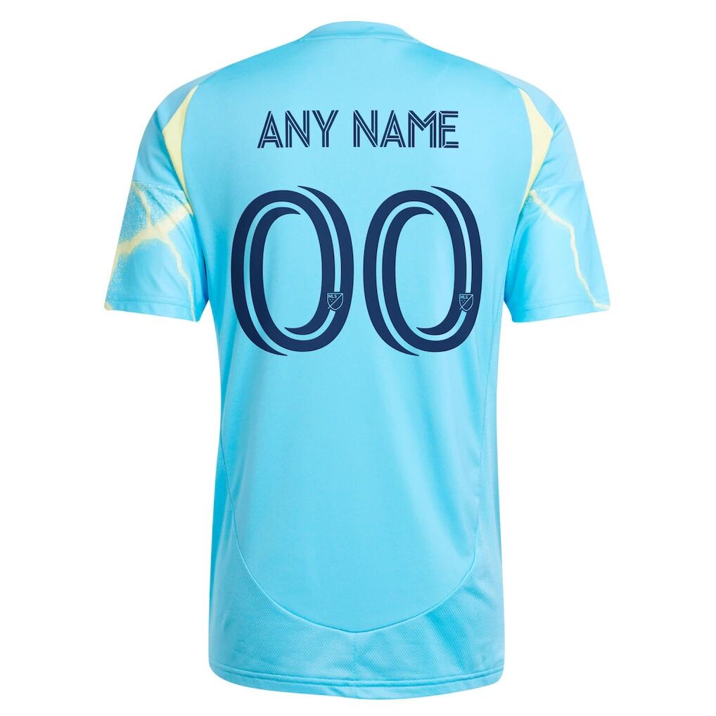 Philadelphia Union adidas 2025 The Voltage Kit Replica Custom Jersey