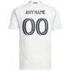 San Diego FC adidas 2025 Woven Into One Replica Custom Jersey - White - Detail View