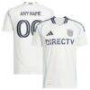 San Diego FC adidas 2025 Woven Into One Replica Custom Jersey - White - Front View