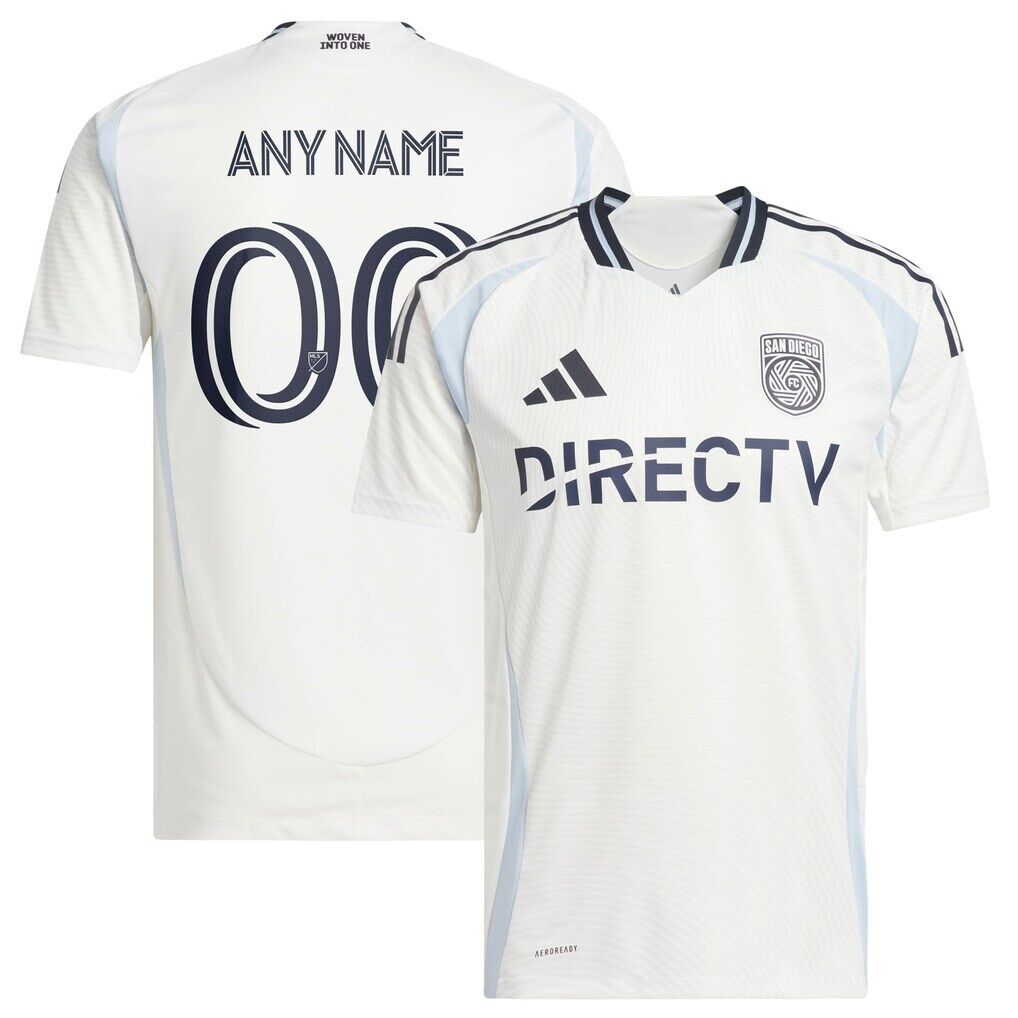 San Diego FC adidas 2025 Woven Into One Replica Custom Jersey