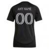 Charlotte FC adidas Women's 2025 Fortress Kit Replica Custom Jersey - Black - Detail View