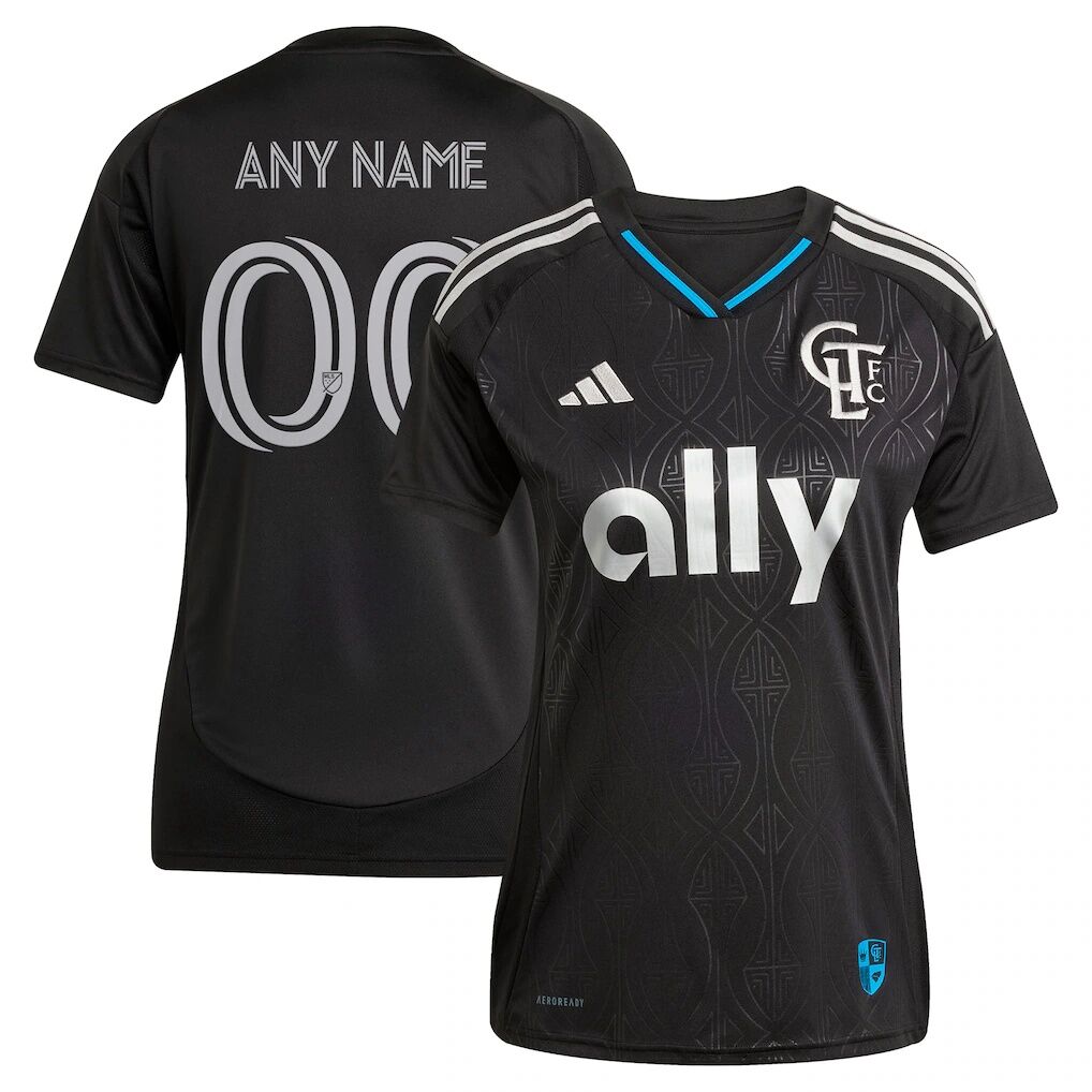 Charlotte FC adidas Women's 2025 Fortress Kit Replica Custom Jersey