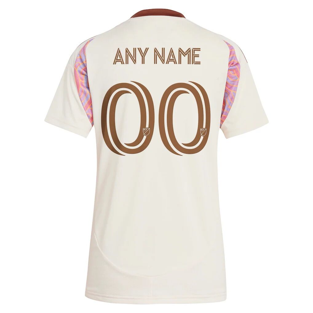 D.C. United adidas Women's 2025 The Soul Kit Replica Custom Jersey - Natural