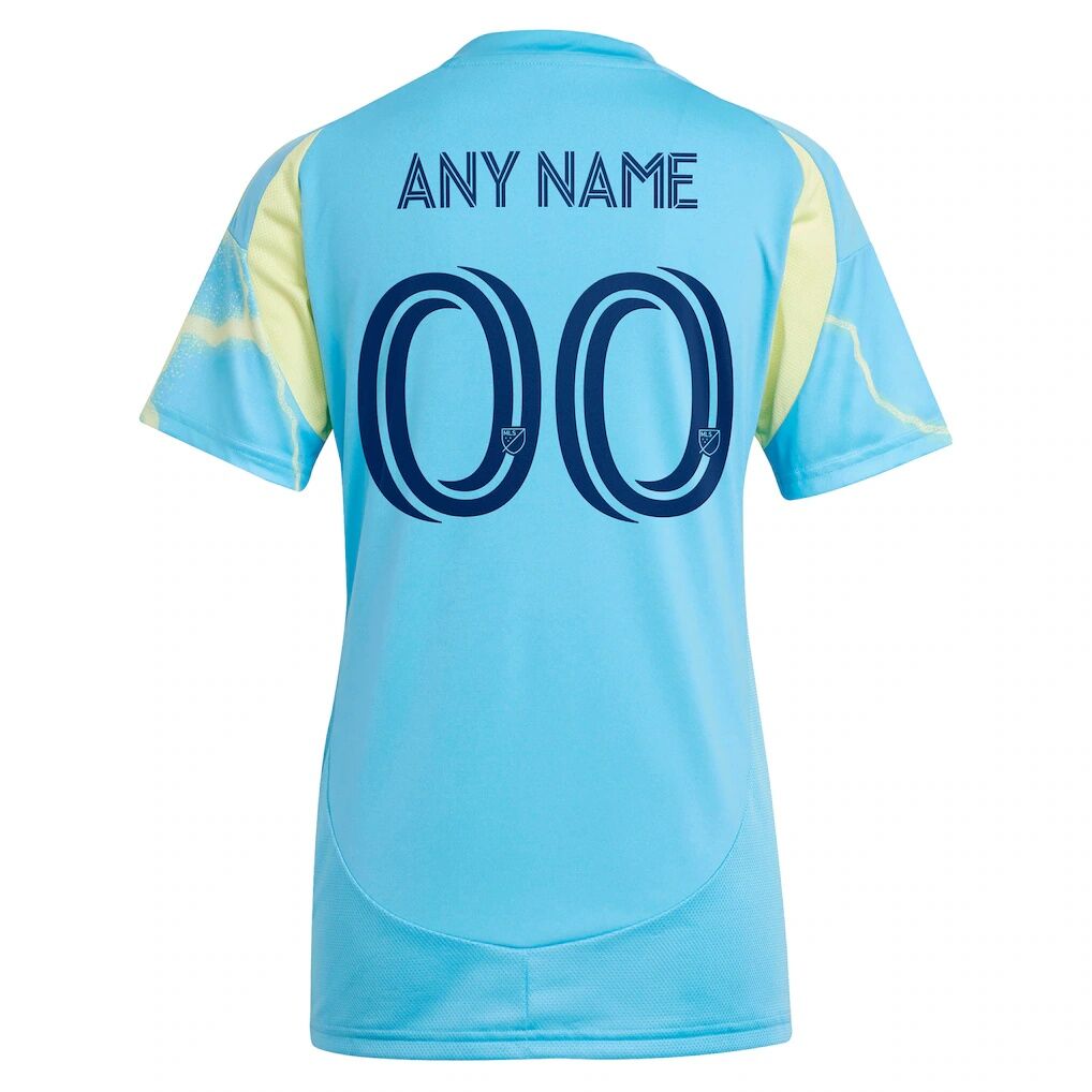 Philadelphia Union adidas Women's 2025 The Voltage Kit Replica Custom Jersey