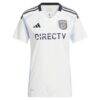 San Diego FC adidas Women's 2025 Woven Into One Replica Custom Jersey - White - Side View
