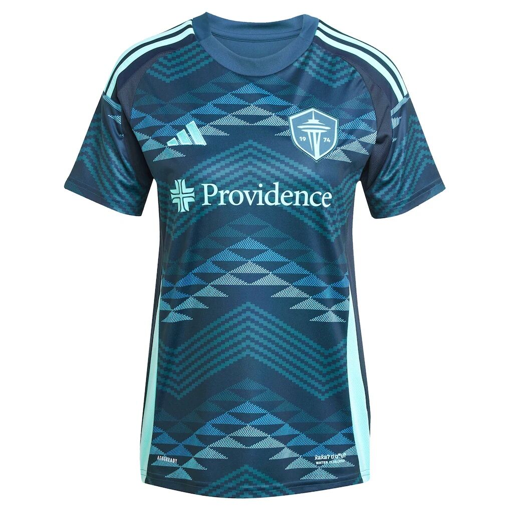 Seattle Sounders FC adidas Women's 2025 The Salish Sea Kit Replica Custom Jersey