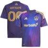 LA Galaxy adidas Youth 2025 RIZON Replica Custom Jersey - Navy - Front View