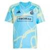 Philadelphia Union adidas Youth 2025 The Voltage Kit Replica Custom Jersey - Blue - Side View