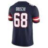 Tedy Bruschi Arizona Wildcats Nike Home Game Jersey - Navy - Detail View