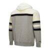 New York Jets Mitchell & Ness Head Coach Vintage Logo Pullover Hoodie - - Detail View
