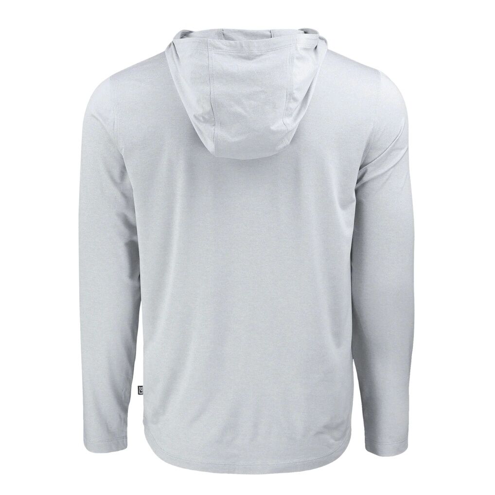 D.C. United Cutter & Buck Coastline Epic Comfort Eco Recycled Long Sleeve Hoodie T-Shirt