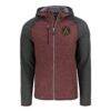 Atlanta United FC Cutter & Buck Mainsail Full-Zip Hooded Jacket - - Side View