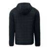 CF Montreal Cutter & Buck Rainier Primaloft Eco Raglan Full-Zip Hybrid Jacket - Black - Detail View