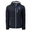 CF Montreal Cutter & Buck Rainier Primaloft Eco Raglan Full-Zip Hybrid Jacket - Black - Side View