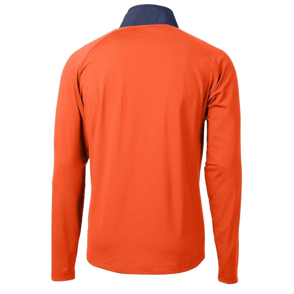 New York City FC Cutter & Buck Adapt Eco Knit Hybrid Recycled Quarter-Zip Pullover Top