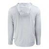 Nashville SC Cutter & Buck Coastline Epic Comfort Eco Recycled Long Sleeve Hoodie T-Shirt - Gray - Detail View
