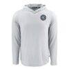 New York City FC Cutter & Buck Coastline Epic Comfort Eco Recycled Long Sleeve Hoodie T-Shirt - Gray - Side View