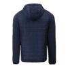 New York City FC Cutter & Buck Rainier PrimaLoft® Eco Raglan Full-Zip Hoodie Hybrid Jacket - Navy - Detail View