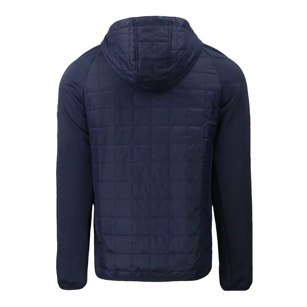 New York City FC Cutter & Buck Rainier PrimaLoft® Eco Raglan Full-Zip Hoodie Hybrid Jacket